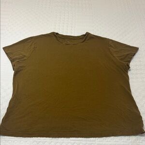 a new day Brown Short Sleeve Tee